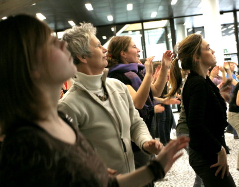 'Dance for the climate' aan de UGent -31655