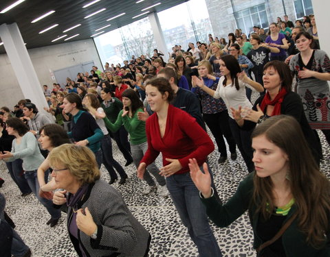 'Dance for the climate' aan de UGent -31659