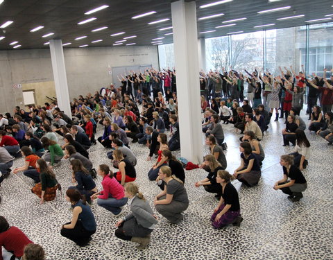 'Dance for the climate' aan de UGent -31668