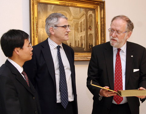 Ondertekening samenwerkingsovereenkomst met East China University of Science and Technology, één van de UGent-partners in Shangh