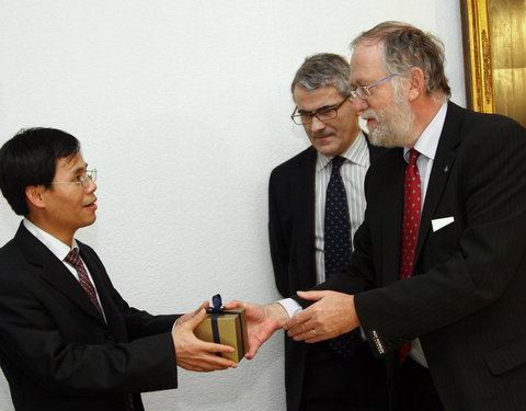 Ondertekening samenwerkingsovereenkomst met East China University of Science and Technology, één van de UGent-partners in Shangh