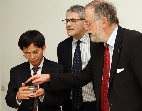 Ondertekening samenwerkingsovereenkomst met East China University of Science and Technology, één van de UGent-partners in Shangh