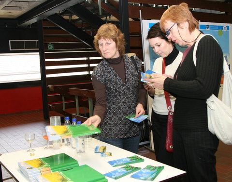 'Groene Middag' in het studentenrestaurant Overpoort als afsluiter van de 2de energiecampagne-31997