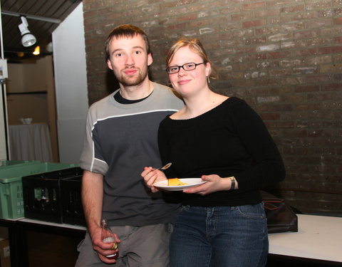 'Groene Middag' in het studentenrestaurant Overpoort als afsluiter van de 2de energiecampagne-32004