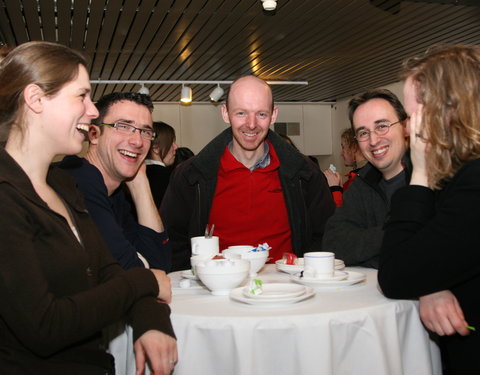 'Groene Middag' in het studentenrestaurant Overpoort als afsluiter van de 2de energiecampagne-32007