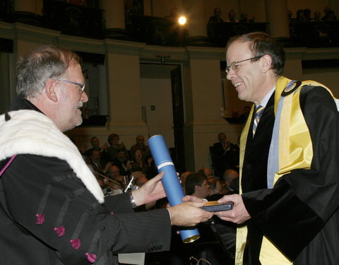 Dies Natalisviering 2008, met uitreiking van eredoctoraten-32071