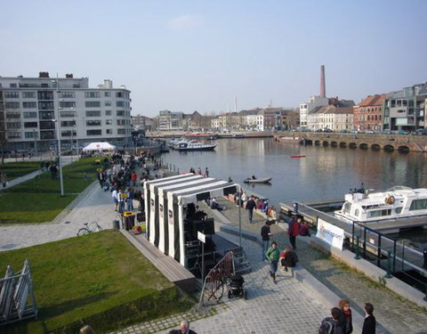 Eerste studentenroeiregatta te Gent (Portus Ganda)-32158