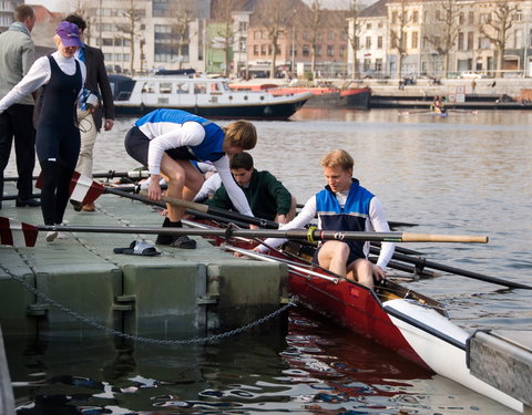 Eerste studentenroeiregatta te Gent (Portus Ganda)-32170