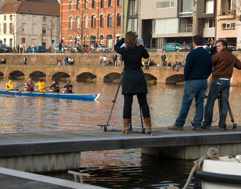 Eerste studentenroeiregatta te Gent (Portus Ganda)-32180