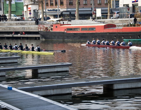 Eerste studentenroeiregatta te Gent (Portus Ganda)-32193