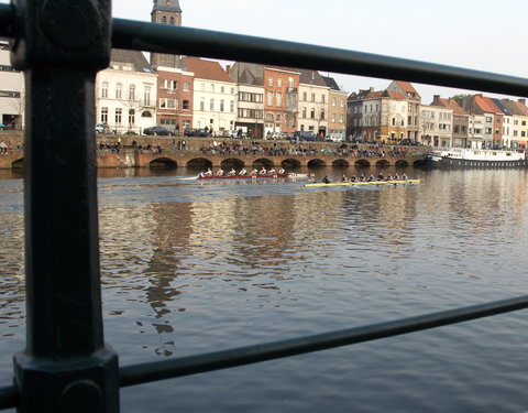 Eerste studentenroeiregatta te Gent (Portus Ganda)-32194