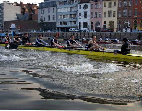 Eerste studentenroeiregatta te Gent (Portus Ganda)-32199