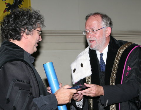 Institutioneel eredoctoraat 2008 voor dirigent René Jacobs-32292