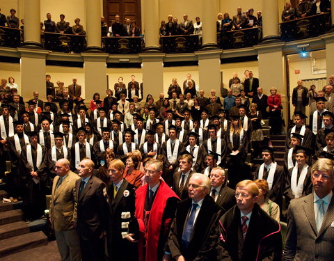 Officiële voorstelling van Olympische Leerstoel UGent en UCL en plechtige proclamatie van opleiding Lichamelijke Opvoeding en Be