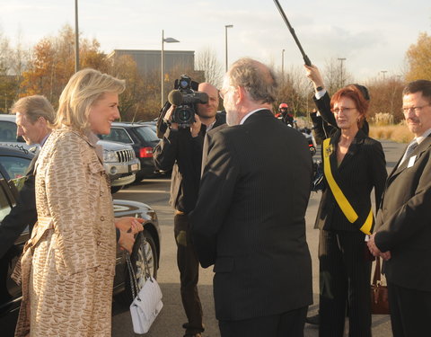 Bezoek Prinses Astrid aan onderzoeksgroep Moleculaire Celbiologie-32576