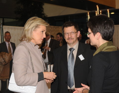 Bezoek Prinses Astrid aan onderzoeksgroep Moleculaire Celbiologie-32618