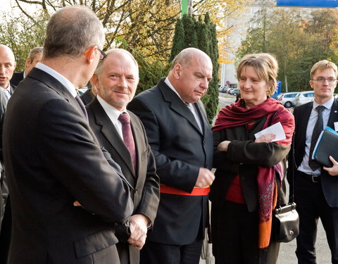 Bezoek van prinses Astrid n.a.v. uitreiking van driejaarlijkse Prijs De Beys aan het International Centre for Reproductive Healt