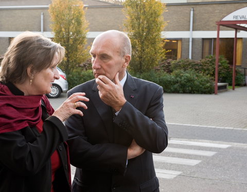 Bezoek van prinses Astrid n.a.v. uitreiking van driejaarlijkse Prijs De Beys aan het International Centre for Reproductive Healt