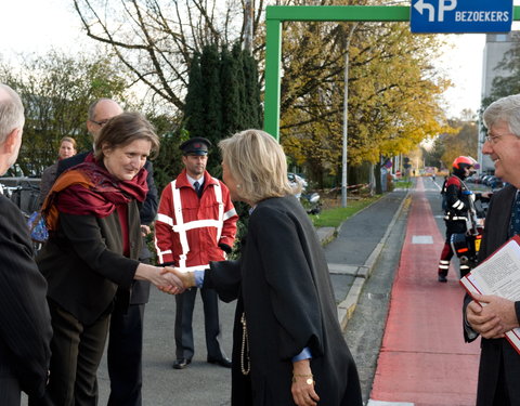 Bezoek van prinses Astrid n.a.v. uitreiking van driejaarlijkse Prijs De Beys aan het International Centre for Reproductive Healt