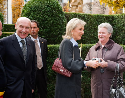 Bezoek van prinses Astrid n.a.v. uitreiking van driejaarlijkse Prijs De Beys aan het International Centre for Reproductive Healt