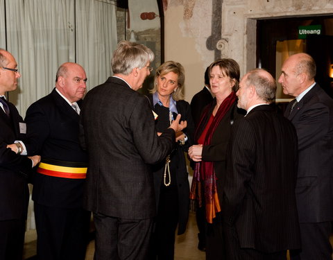 Bezoek van prinses Astrid n.a.v. uitreiking van driejaarlijkse Prijs De Beys aan het International Centre for Reproductive Healt