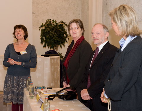 Bezoek van prinses Astrid n.a.v. uitreiking van driejaarlijkse Prijs De Beys aan het International Centre for Reproductive Healt