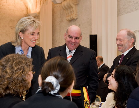 Bezoek van prinses Astrid n.a.v. uitreiking van driejaarlijkse Prijs De Beys aan het International Centre for Reproductive Healt