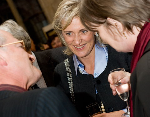 Bezoek van prinses Astrid n.a.v. uitreiking van driejaarlijkse Prijs De Beys aan het International Centre for Reproductive Healt