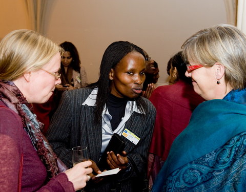 Bezoek van prinses Astrid n.a.v. uitreiking van driejaarlijkse Prijs De Beys aan het International Centre for Reproductive Healt