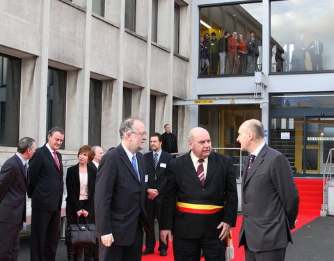 Koning Albert II bezoekt fotonica-onderzoekslab van de UGent-32873