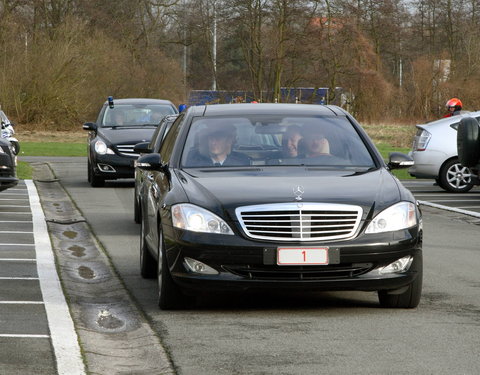 Koning Albert II bezoekt fotonica-onderzoekslab van de UGent-32876