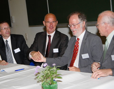 Ondertekening raamakkoord Interuniversitaire Master in de Ingenieurswetenschappen