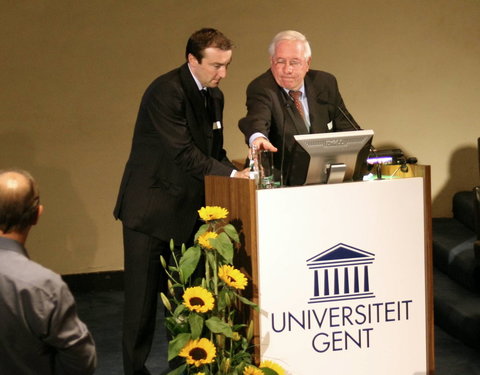 Viering 100 jaar opleiding Lichamelijke Opvoeding met uitreiking van eredoctoraat-33243