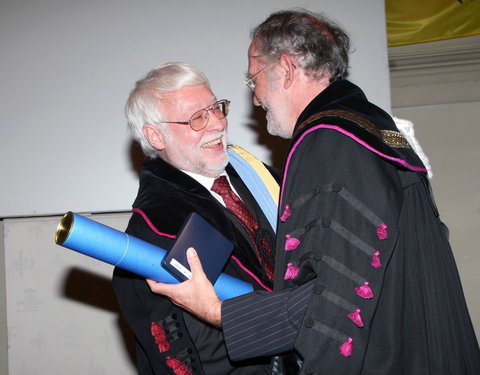 Viering 100 jaar opleiding Lichamelijke Opvoeding met uitreiking van eredoctoraat-33274