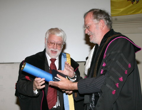 Viering 100 jaar opleiding Lichamelijke Opvoeding met uitreiking van eredoctoraat-33275