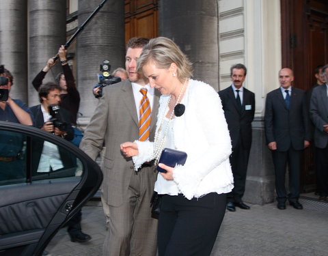 Prinses Astrid bezoekt congres 'European Association of Plastic Surgeons' -33480