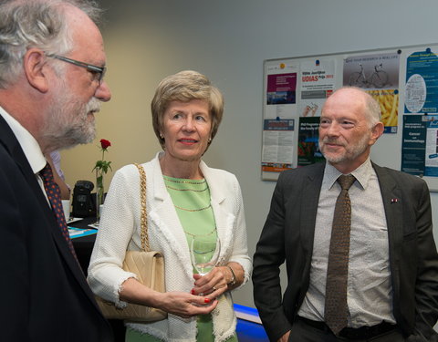 Bezoek Koning Albert aan het UGent-VIB Onderzoeksgebouw FSVM-33590