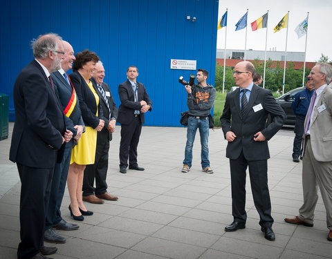 Bezoek Koning Albert aan het UGent-VIB Onderzoeksgebouw FSVM-33593