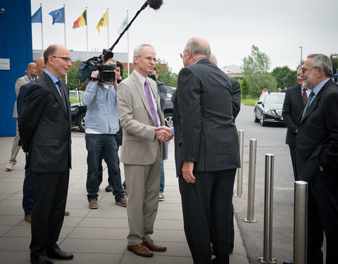 Bezoek Koning Albert aan het UGent-VIB Onderzoeksgebouw FSVM-33595