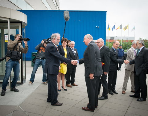 Bezoek Koning Albert aan het UGent-VIB Onderzoeksgebouw FSVM-33597