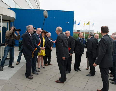 Bezoek Koning Albert aan het UGent-VIB Onderzoeksgebouw FSVM-33598