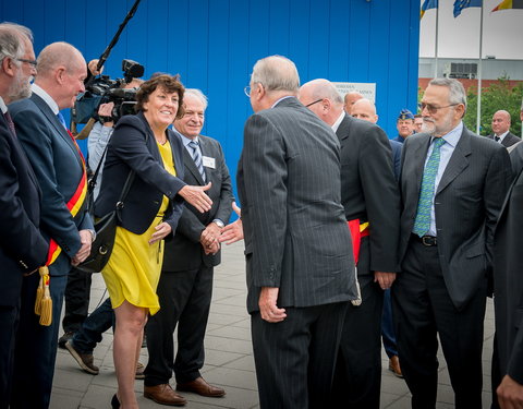 Bezoek Koning Albert aan het UGent-VIB Onderzoeksgebouw FSVM-33599