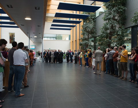 Bezoek Koning Albert aan het UGent-VIB Onderzoeksgebouw FSVM-33606