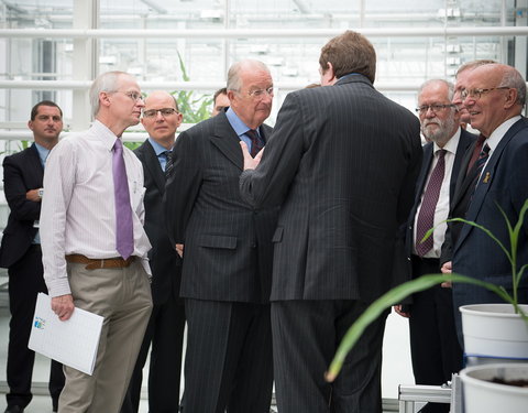 Bezoek Koning Albert aan het UGent-VIB Onderzoeksgebouw FSVM-33619