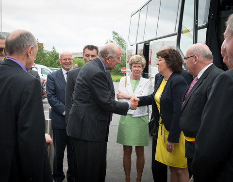 Bezoek Koning Albert aan het UGent-VIB Onderzoeksgebouw FSVM-33622