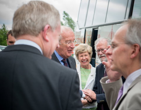 Bezoek Koning Albert aan het UGent-VIB Onderzoeksgebouw FSVM-33624