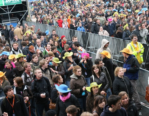 Student Kick-off 2007 op het Sint-Pietersplein-33627