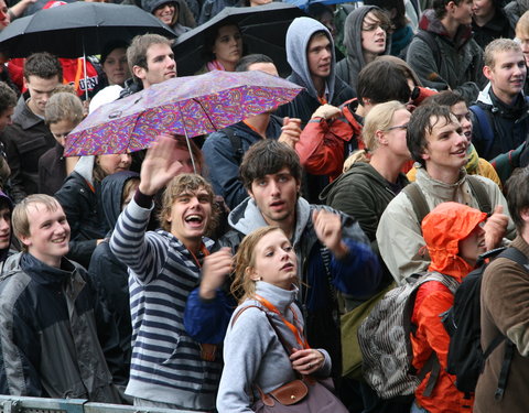 Student Kick-off 2007 op het Sint-Pietersplein