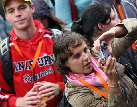 Student Kick-off 2007 op het Sint-Pietersplein-33636