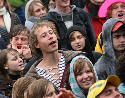 Student Kick-off 2007 op het Sint-Pietersplein-33639